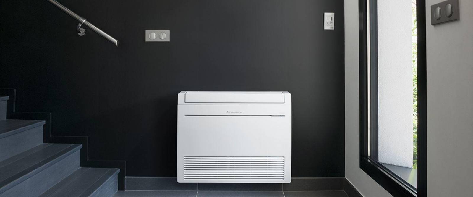 Présentation de la climatisation console dans un logement à La Ferté Alais 